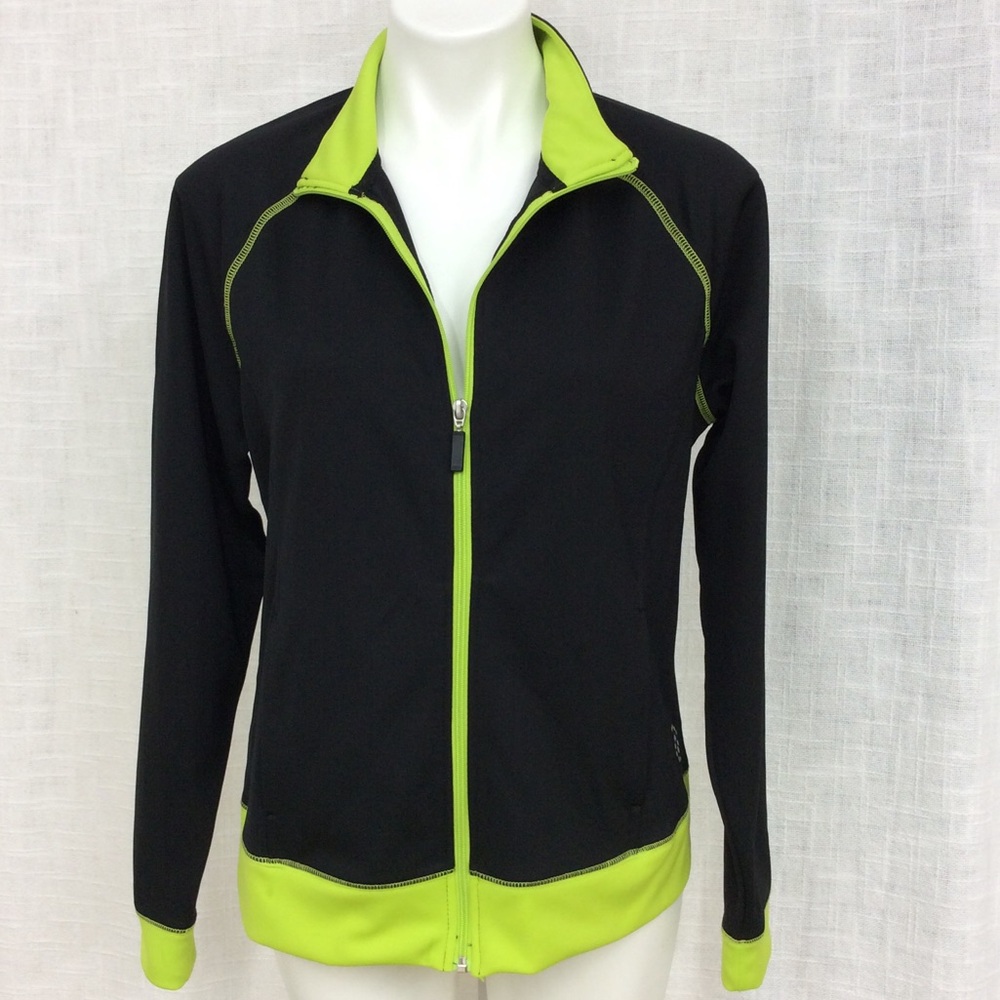 Be Inspired Black and Yellow Large Jacket